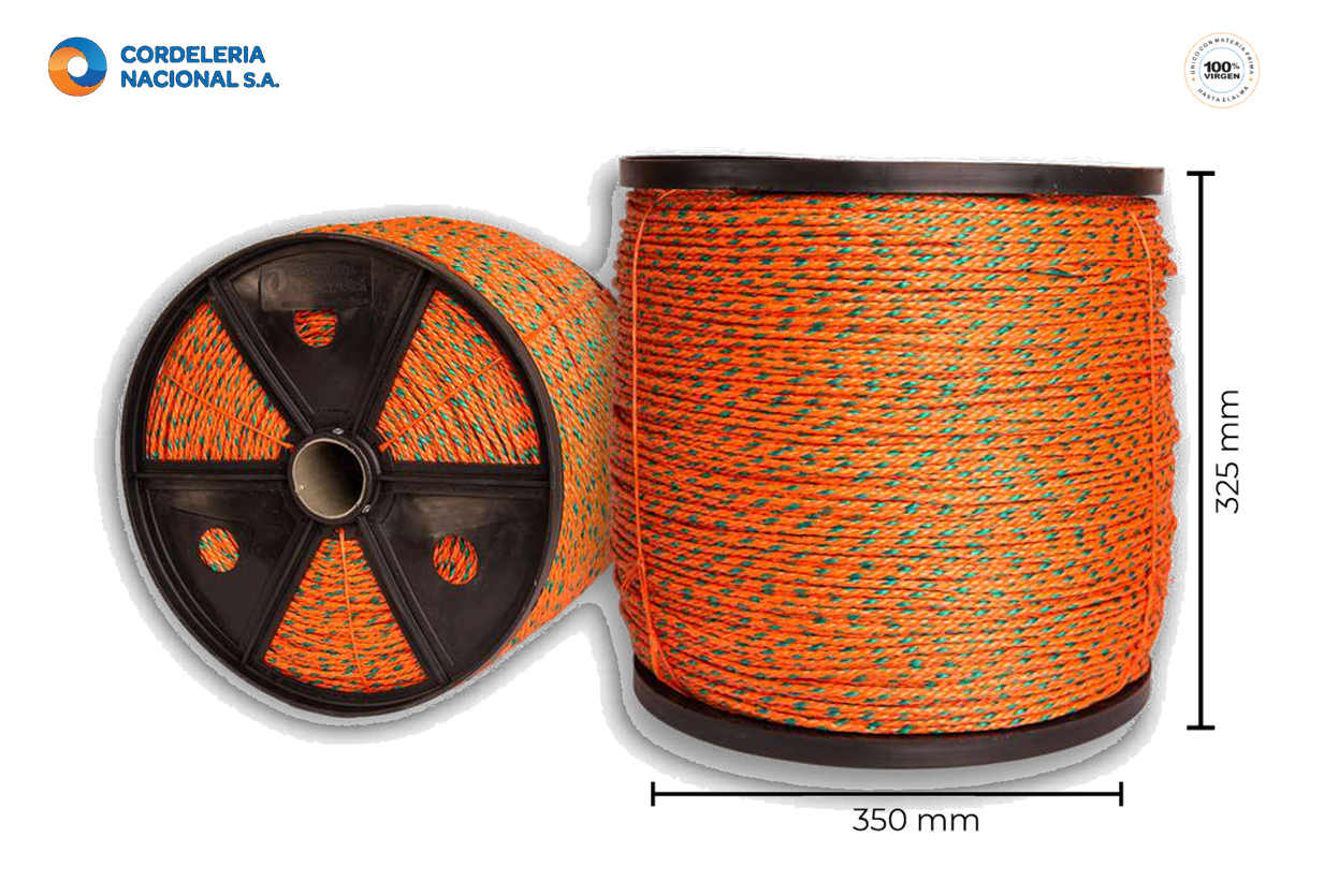 CABO POLIPROPILENO 3/16" CON CARRETE